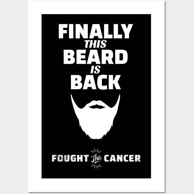 Men Prostate Lung Colon Cancer Awareness T Shirt Wall Art by holger.brandt